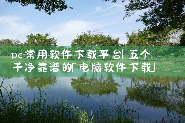 pc常用软件下载平台|小蓝视频